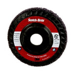Scotch-Brite™ Clean and Strip XT Pro Disc, XO-DC, SiC Extra Coarse,
Purple, 4-1/2 in x 7/8 in, Type 27, 10 ea/Case