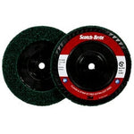 Scotch-Brite™ Clean and Strip XT Pro Extra Cut Disc, XC-DC, A/O Extra
Coarse, Green, 7 in x 5/8"-11, Type 27, 5 ea/Case