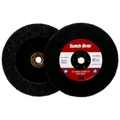 Scotch-Brite™ Clean and Strip XT Pro Disc, XO-DC, SiC Extra Coarse, TN,
Purple, 7 in x 5/8"-11, 5 ea/Case