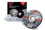 3M™ Silver Depressed Center Grinding Wheel Single Pack, T27 4.5 in x 1/4
in x 7/8 in, Point of Purchase Display, 14/Pac, 1 ea/Case