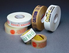 Scotch® Custom Printed Box Sealing Tape 372CP, White, 72 mm x 914 m,
4/Case