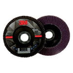 3M™ Flap Disc 769F, 40+, T27, 5 in x 7/8 in, 10 ea/Case