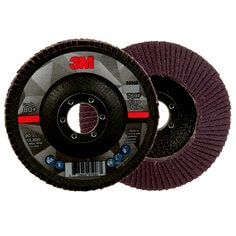 3M™ Flap Disc 769F, 80+, T29, 4-1/2 in x 7/8 in, 10 ea/Case