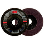 3M™ Flap Disc 769F, 120+, T27, 4-1/2 in x 7/8 in, 10 ea/Case