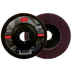 3M™ Flap Disc 769F, 120+, T27, 4-1/2 in x 7/8 in, 10 ea/Case
