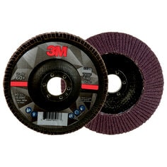 3M™ Flap Disc 769F, 60+, T29, 5 in x 7/8 in, 10 ea/Case