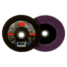 3M™ Flap Disc 769F, 80+, T27, 7 in x 7/8 in, 5 ea/Case