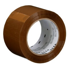 Scotch® High Tack Box Sealing Tape 311+, Tan, 72 mm x 100 m, 24
Rolls/Case