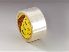 Scotch® Custom Printed Box Sealing Tape 372CP, Clear, 72 mm x 100 m,
24/Case