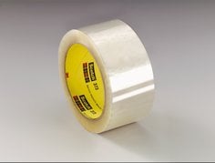 Scotch® Custom Printed Box Sealing Tape 373CP, Clear, 72 mm x 50 m,
24/Case