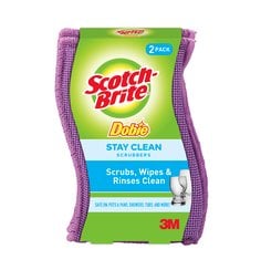 Scotch-Brite® Dobie ™ Clean Rinse Scrubber 202, 12/2
