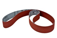 3M™ Cubitron™ II Cloth Belt 981F, 36+ YF-weight, 3 in x 118 in, Film-lok, Single-flex