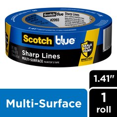 ScotchBlue™ Sharp Lines Painter’s Tape 2093-36CC, 1.41 in x 60 yd (36mm
x 54,8m)