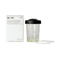 3M™ PPS™ Series 2.0 Type H/O Pressure Cup, 26124, Large/Standard (28 fl
oz/22 fl oz, 828m/650 mL), 2/Case
