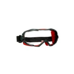 3M™ GoggleGear™ 6000 Series, GG6001SGAF-RED, Red Shroud, Scotchgard™ Anti-Fog Coating, Clear AF-AS lens, 10ea/cs
