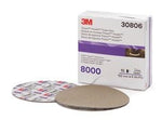 3M™ Trizact™ Hookit™ Foam Disc 30806, 8000, 6 in, 15 Discs/Carton, 4 Cartons/Case