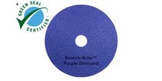 Scotch-Brite™ Purple Diamond Floor Pad Plus, 57 in x 39 m, Jumbo