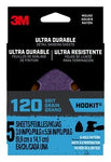 3M™ Ultra Durable Detail Sanding Sheets, 120 grit, Mouse5pk120, 5/pk,
20/case