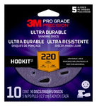 3M™ Pro Grade Precision™ Ultra Durable Universal Hole Sanding Disc,
DUH5220TRI-10T, 5 IN x UH, 220, 10 pack