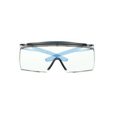 3M™ SecureFit™ 3700 Series, SF3701XSGAF-BLU, Blue Temple, Browguard, Scotchgard™ Anti-Fog Coating, Clear OTG AF-AS lens, 10ea/cs