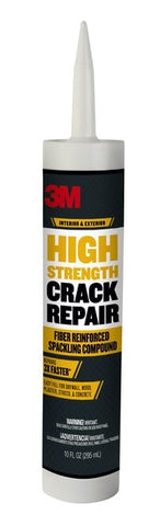 3M™ High Strength Crack Repair CR-10-CLK, 10Oz, Caulk Tube