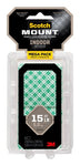 Scotch-Mount™ Indoor Double-Sided Mounting Squares Mega Pack
111H-SQLGMP-DC, 2 In X 2 In (5,08 Cm X 5,08 M) Ea, 60 Squares