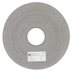 3M™ Microfinishing Film Roll 372L, 9 Mic 5MIL, .886 in x 500 ft x 2 in (22.504mmx152.4m), Smooth Plastic, ASO, End Roll Mark Black