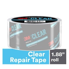 3M™ Clear Repair Tape RT-CL60, 1.88 in x 20 yd (48 mm x 18.2 m), 6 rls/cs