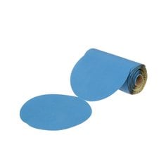 3M™ Stikit™ Blue Abrasive Disc Roll 36210, 6 in, 320 Grade, 100 Discs/Roll, 5 Rolls/Case