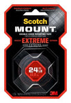 Scotch-Mount™ Extreme Double-Sided Mounting Tape 414H-48, 1 in x 48 in (2,54 cm x 1,21 m)