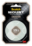 Scotch-Mount™ Indoor Double-Sided Mounting Tape 110H-DC, 1/2 in x 80 in