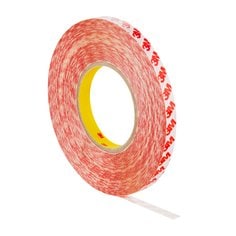 3M™ Double Coated Tape GPT-020F, 12 mm x 50 m, 24 Rolls/Case