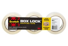 Scotch® Shipping Packaging Tape 3950-3, 1.88 in x 54.6 yd (48 mm x 50 m)