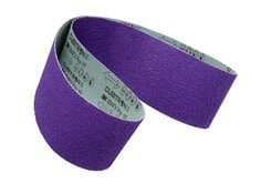 3M™ Cubitron™ II Cloth Belt 984FX Pro, 36+ YF-weight, 8 in x 107 in,
Film-lok, Single-flex, 10 ea/Case