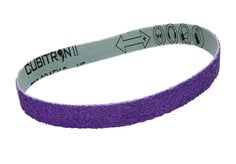 3M™ Cubitron™ II Cloth Belt 984FX Pro, 36+ YF-weight, 1/2 in x 24 in,
Fabri-lok, Single-flex, 200 ea/Case