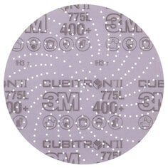 3M Xtract™ Cubitron™ II Film Disc 775L, 400+, 8 in, Die 800LG,
50/Carton, 250 ea/Case