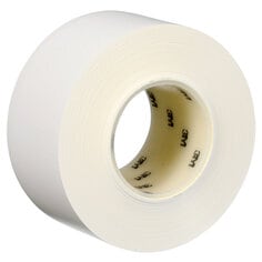 3M™ Durable Floor Marking Tape 971, White, 3 in x 36 yd, 17 mil, 4 Rolls/Case, Individually Wrapped Conveniently Packaged