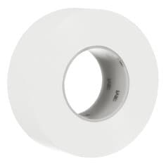3M™ Durable Floor Marking Tape 971, White, 2 in x 36 yd, 17 mil, 6 Rolls/Case, Individually Wrapped Conveniently Packaged