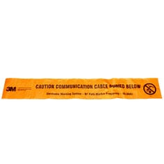 3M™ Electronic Marking System (EMS) Caution Tape 7901, Orange, 6 in, Telco, 500 ft, 1 Box/Case