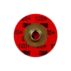 3M™ Cubitron™ II Roloc™ Durable Edge Disc 984F, 120+ YF-weight, TSM,
Maroon, 2 in, Die RS200PM, 50/Carton, 200 ea/Case