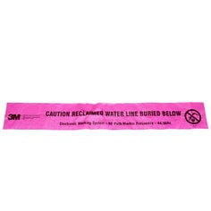 3M™ Electronic Marking System (EMS) Caution Tape 7908, Purple, 6 in, RCWater, 500 ft Box, 1 Box