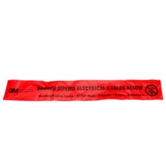 3M™ Electronic Marking System (EMS) Warning Tape 7902-XT, Red, 6 in, Power, 500ft, 1 Box/Case