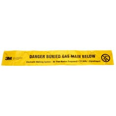 3M™ Electronic Marking System (EMS) Warning Tape 7905-XT, Yellow, 4 in, Gas, 500ft, 1 Box/Case
