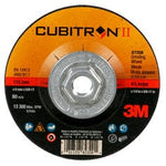 3M™ Cubitron™ II Depressed Center Grinding Wheel, 87208, Type 27, 4-1/2
in x 1/4 in x 5/8 in-11, 10 ea/Case, Single Pack