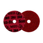 Scotch-Brite™ Precision Surface Conditioning Disc, PN-DH, Medium, 4 in x 5/8 in, 100 ea/Case