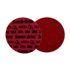 Scotch-Brite™ Precision Surface Conditioning Disc, PN-DH, Medium, 6 in x NH, 50 ea/Case