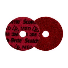 Scotch-Brite™ Precision Surface Conditioning Disc, PN-DH, Medium, 4-1/2 in x 7/8 in, 50 ea/Case