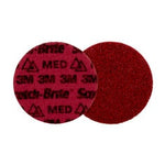 Scotch-Brite™ Precision Surface Conditioning Disc, PN-DH, Medium, 4-1/2 in x NH, 50 ea/Case