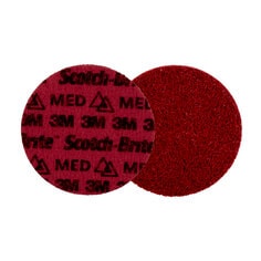 Scotch-Brite™ Precision Surface Conditioning Disc, PN-DH, Medium, 5 in x NH, 50 ea/Case
