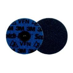Scotch-Brite™ Roloc™ Precision Surface Conditioning Disc, PN-DR, Very
Fine, TR, 4 in, 25/Carton, 100 ea/Case, Dispenser Pack